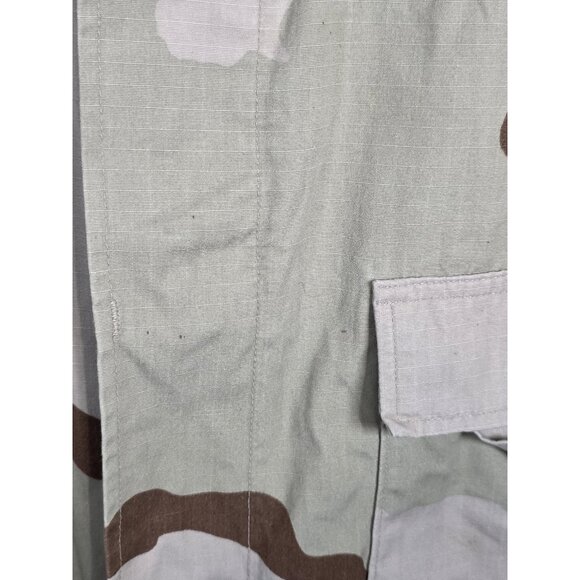 Vintage US Military Coat Mens Large Regular Desert Camouflage Camo Ripstop 90s - Picture 6 of 14